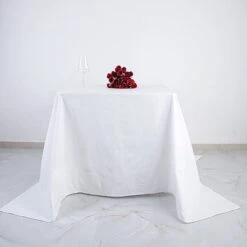 90" X 90" Cotton Square Tablecloth Wedding Linen -Optimal Home Decoration 90 x 90 cotton square tablecloth wedding linen 29255136444479