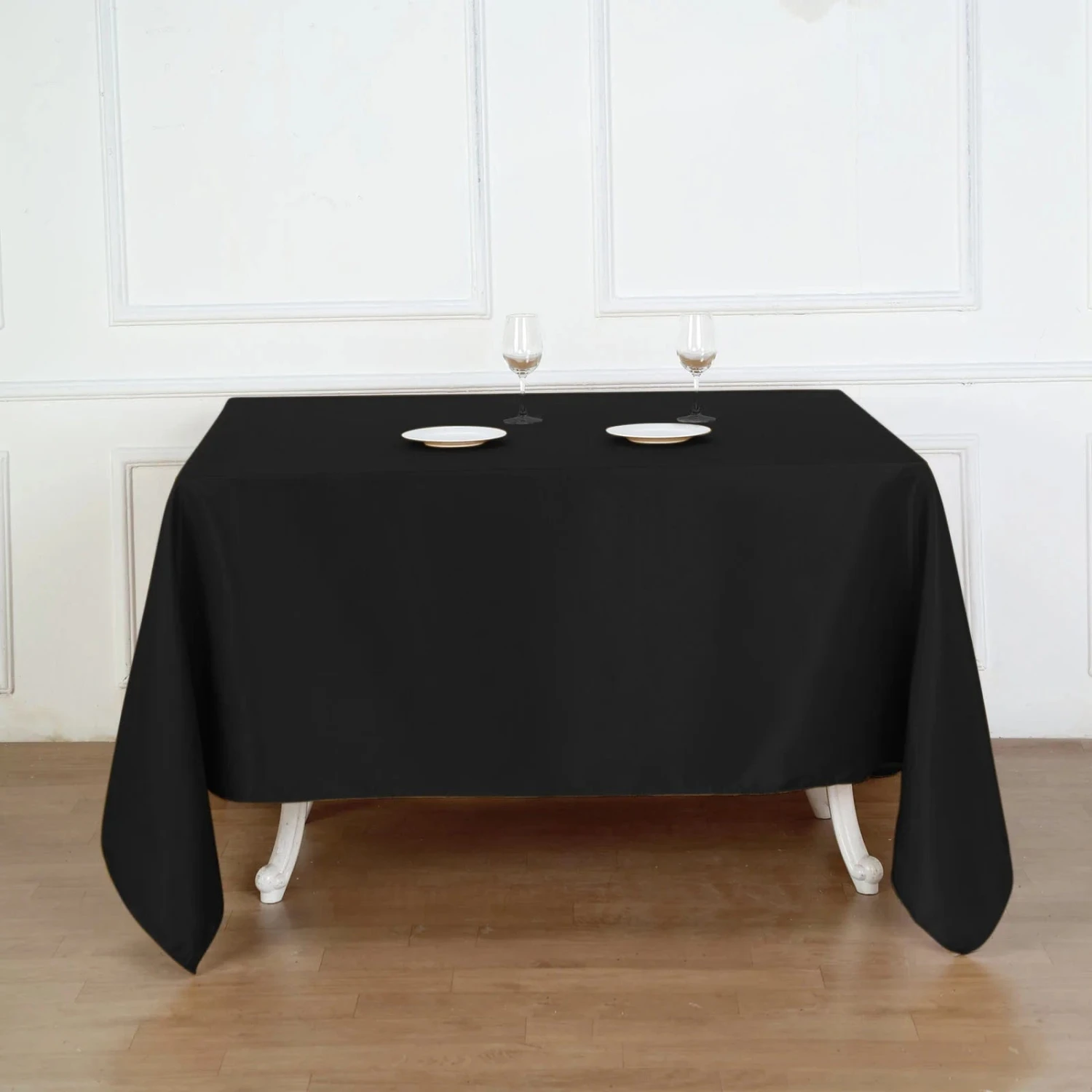 90" X 90" Premium Polyester Square Tablecloth 7 90" X 90" Premium Polyester Square Tablecloth - Image 5