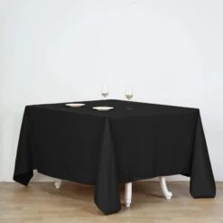 90" X 90" Premium Polyester Square Tablecloth 24 90" X 90" Premium Polyester Square Tablecloth -Optimal Home Decoration 90 x 90 premium polyester square tablecloth 30764987351103