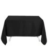 90" X 90" Premium Polyester Square Tablecloth 1 90" X 90" Premium Polyester Square Tablecloth -Optimal Home Decoration 90 x 90 premium polyester square tablecloth tab squr 90 blk prm 30764987449407