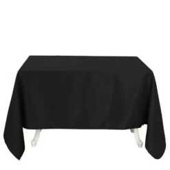 90" X 90" Premium Polyester Square Tablecloth