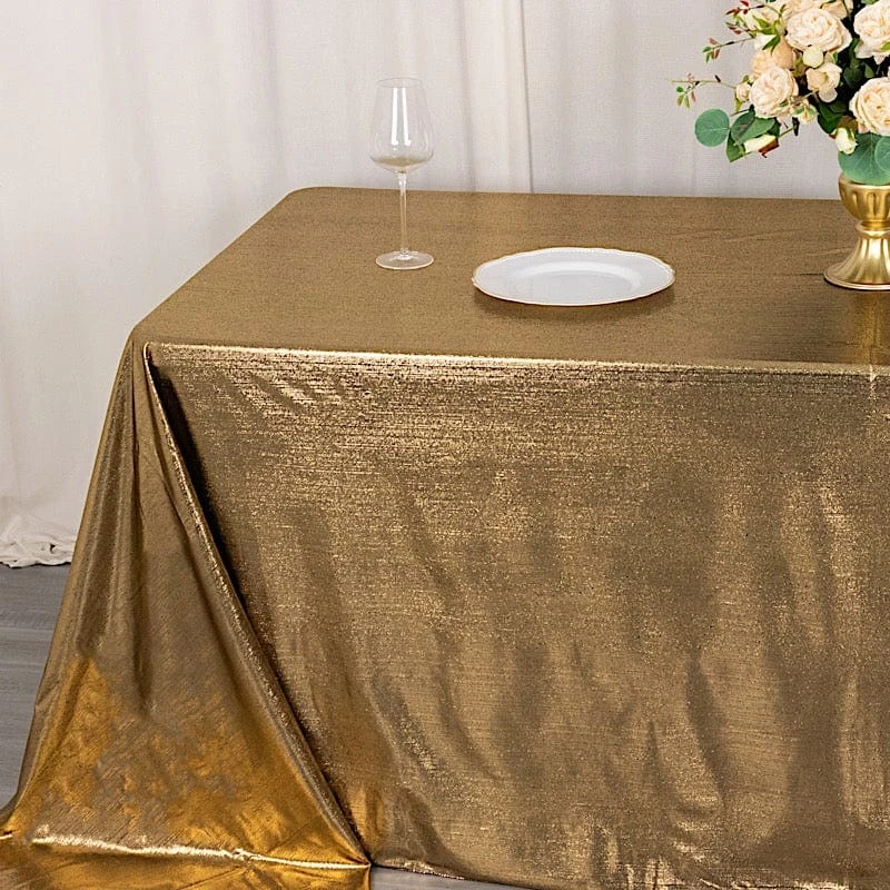 90"x132" Polyester Rectangular Tablecloth With Sequin Dots 10 90"x132" Polyester Rectangular Tablecloth With Sequin Dots - Image 8