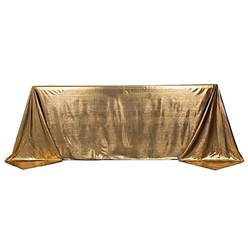 90"x132" Polyester Rectangular Tablecloth With Sequin Dots 3 90"x132" Polyester Rectangular Tablecloth With Sequin Dots