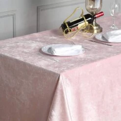 90"x132" Premium Velvet Rectangular Tablecloth 34 90"x132" Premium Velvet Rectangular Tablecloth -Optimal Home Decoration 90 x132 premium velvet rectangular tablecloth 28967262453823