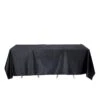 90"x132" Premium Velvet Rectangular Tablecloth 2 90"x132" Premium Velvet Rectangular Tablecloth -Optimal Home Decoration 90 x132 premium velvet rectangular tablecloth tab vel 90132 blk 28966332694591