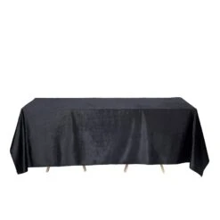 90"x132" Premium Velvet Rectangular Tablecloth