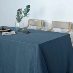 90"x132" Rectangular Premium Faux Burlap Polyester Tablecloth 37 90"x132" Rectangular Premium Faux Burlap Polyester Tablecloth -Optimal Home Decoration 90 x132 rectangular premium faux burlap polyester tablecloth 28966339346495