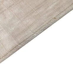 90"x132" Rectangular Premium Faux Burlap Polyester Tablecloth 29 90"x132" Rectangular Premium Faux Burlap Polyester Tablecloth -Optimal Home Decoration 90 x132 rectangular premium faux burlap polyester tablecloth 28967093338175