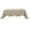 90"x132" Rectangular Premium Faux Burlap Polyester Tablecloth 2 90"x132" Rectangular Premium Faux Burlap Polyester Tablecloth -Optimal Home Decoration 90 x132 rectangular premium faux burlap polyester tablecloth tab jute02 90132 081 28966338920511