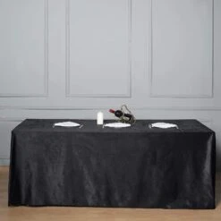 90"x156" Premium Velvet Rectangular Tablecloth -Optimal Home Decoration 90 x156 premium velvet rectangular tablecloth 28966376013887