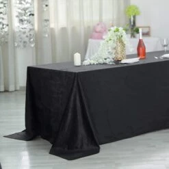 90"x156" Premium Velvet Rectangular Tablecloth -Optimal Home Decoration 90 x156 premium velvet rectangular tablecloth 28966376046655