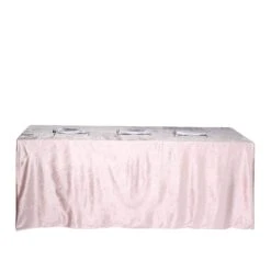 90"x156" Premium Velvet Rectangular Tablecloth -Optimal Home Decoration 90 x156 premium velvet rectangular tablecloth tab vel 90156 046 28966376144959