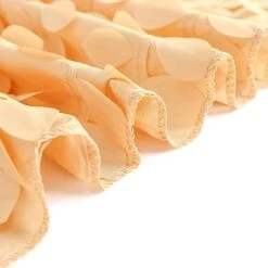 90"x90" Taffeta Square Table Overlay With Leaf Petals Design -Optimal Home Decoration 90 x90 taffeta square table overlay with leaf petals design 29859221274687