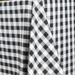 90x132" Checkered Gingham Polyester Tablecloth 35 90x132" Checkered Gingham Polyester Tablecloth -Optimal Home Decoration 90x132 checkered gingham polyester tablecloth 29002410623039