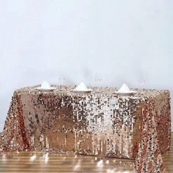 90x132" Large Payette Sequin Rectangular Tablecloth 25 90x132" Large Payette Sequin Rectangular Tablecloth -Optimal Home Decoration 90x132 large payette sequin rectangular tablecloth 28999130906687