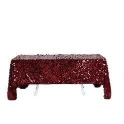 90x132" Large Payette Sequin Rectangular Tablecloth 36 90x132" Large Payette Sequin Rectangular Tablecloth -Optimal Home Decoration 90x132 large payette sequin rectangular tablecloth tab 71 90132 burg 28999131267135