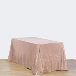 90x132" Sequined Rectangular Tablecloth 32 90x132" Sequined Rectangular Tablecloth -Optimal Home Decoration 90x132 sequined rectangular tablecloth 28966353535039