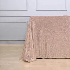 90x132" Sequined Rectangular Tablecloth 35 90x132" Sequined Rectangular Tablecloth -Optimal Home Decoration 90x132 sequined rectangular tablecloth 28966353633343