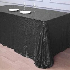 90x132" Sequined Rectangular Tablecloth 26 90x132" Sequined Rectangular Tablecloth -Optimal Home Decoration 90x132 sequined rectangular tablecloth 28966875627583