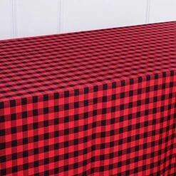 90x156" Checkered Gingham Polyester Tablecloth 29 90x156" Checkered Gingham Polyester Tablecloth -Optimal Home Decoration 90x156 checkered gingham polyester tablecloth 28966360842303
