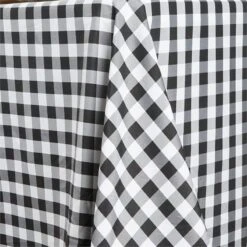 90x156" Checkered Gingham Polyester Tablecloth 35 90x156" Checkered Gingham Polyester Tablecloth -Optimal Home Decoration 90x156 checkered gingham polyester tablecloth 28966361038911