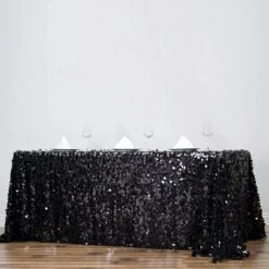 90x156" Large Payette Sequin Rectangular Tablecloth 26 90x156" Large Payette Sequin Rectangular Tablecloth -Optimal Home Decoration 90x156 large payette sequin rectangular tablecloth 28966366445631