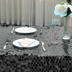90x156" Large Payette Sequin Rectangular Tablecloth 30 90x156" Large Payette Sequin Rectangular Tablecloth -Optimal Home Decoration 90x156 large payette sequin rectangular tablecloth 28966366543935