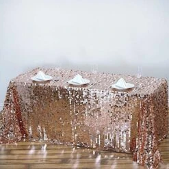 90x156" Large Payette Sequin Rectangular Tablecloth 33 90x156" Large Payette Sequin Rectangular Tablecloth -Optimal Home Decoration 90x156 large payette sequin rectangular tablecloth 28966831325247