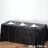 90x156" Large Payette Sequin Rectangular Tablecloth 2 90x156" Large Payette Sequin Rectangular Tablecloth -Optimal Home Decoration 90x156 large payette sequin rectangular tablecloth tab 71 90156 blk 28966366314559