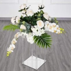 Acrylic Flower Stand Column Vase 35 Acrylic Flower Stand Column Vase -Optimal Home Decoration acrylic flower stand column vase 28992800325695