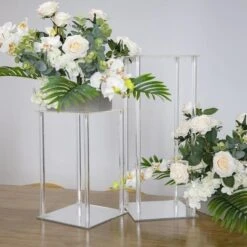 Acrylic Flower Stand Column Vase 36 Acrylic Flower Stand Column Vase -Optimal Home Decoration acrylic flower stand column vase 28992800423999