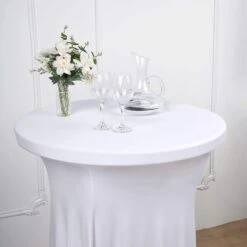 Cocktail Table Cover Natural Wavy Drapes Spandex Tablecloth 35 Cocktail Table Cover Natural Wavy Drapes Spandex Tablecloth -Optimal Home Decoration cocktail table cover natural wavy drapes spandex tablecloth 29000082227263