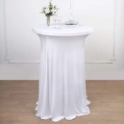 Cocktail Table Cover Natural Wavy Drapes Spandex Tablecloth 37 Cocktail Table Cover Natural Wavy Drapes Spandex Tablecloth -Optimal Home Decoration cocktail table cover natural wavy drapes spandex tablecloth 29000082292799
