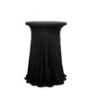Cocktail Table Cover Natural Wavy Drapes Spandex Tablecloth 2 Cocktail Table Cover Natural Wavy Drapes Spandex Tablecloth -Optimal Home Decoration cocktail table cover natural wavy drapes spandex tablecloth tab cock spx01 blk 29000081768511