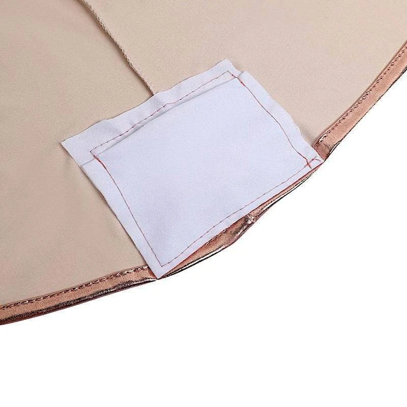Cocktail Table Cover Premium Metallic Fitted Spandex Tablecloth 17 Cocktail Table Cover Premium Metallic Fitted Spandex Tablecloth - Image 15