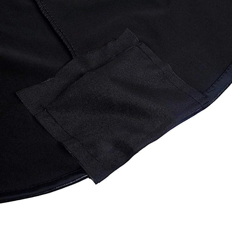 Cocktail Table Cover Premium Metallic Fitted Spandex Tablecloth 4 Cocktail Table Cover Premium Metallic Fitted Spandex Tablecloth - Image 2