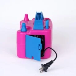 Dual Nozzles Portable Electric Air Balloon Pump -Optimal Home Decoration dual nozzles portable electric air balloon pump bloon pump03 28543104974911