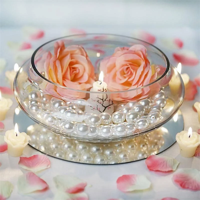 Floating Candle Holder Glass Bowl 4 Floating Candle Holder Glass Bowl - Image 2