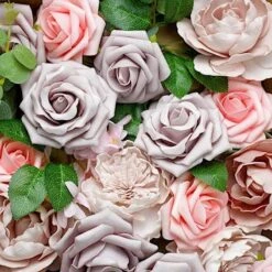 Foam Roses And Peonies With Assorted Silk Florals Artificial Flowers Box - Pink And Coral 19 Foam Roses And Peonies With Assorted Silk Florals Artificial Flowers Box - Pink And Coral -Optimal Home Decoration foam roses and peonies with assorted silk florals artificial flowers box pink and coral arti foammix 03 pink080 28376224432191