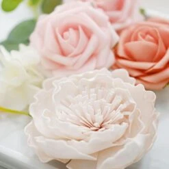 Foam Roses And Peonies With Assorted Silk Florals Artificial Flowers Box - Pink And Coral 14 Foam Roses And Peonies With Assorted Silk Florals Artificial Flowers Box - Pink And Coral -Optimal Home Decoration foam roses and peonies with assorted silk florals artificial flowers box pink and coral arti foammix 03 pink080 28525940834367