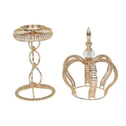Metal Crown Spiral Pillar Candle Holder Stand Centerpiece - Gold 33 Metal Crown Spiral Pillar Candle Holder Stand Centerpiece - Gold -Optimal Home Decoration metal crown spiral pillar candle holder stand centerpiece gold chdlr cand 034 l gold 30703274033215