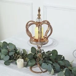 Metal Crown Spiral Pillar Candle Holder Stand Centerpiece - Gold 39 Metal Crown Spiral Pillar Candle Holder Stand Centerpiece - Gold -Optimal Home Decoration metal crown spiral pillar stand votive candle holder gold 30567145373759