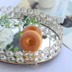 Metal Crystal Beaded Oval Mirror Serving Tray 28 Metal Crystal Beaded Oval Mirror Serving Tray -Optimal Home Decoration metal crystal beaded oval mirror serving tray 29041838817343