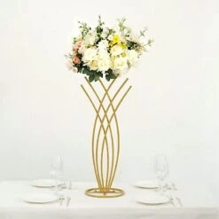 Metal Flower Display Stand Mermaid Tail Design Wedding Centerpiece - Gold 26 Metal Flower Display Stand Mermaid Tail Design Wedding Centerpiece - Gold -Optimal Home Decoration metal flower display stand mermaid tail design wedding centerpiece gold 30393462947903