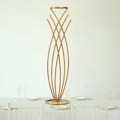 Metal Flower Display Stand Mermaid Tail Design Wedding Centerpiece - Gold 39 Metal Flower Display Stand Mermaid Tail Design Wedding Centerpiece - Gold -Optimal Home Decoration metal flower display stand mermaid tail design wedding centerpiece gold 30393466978367