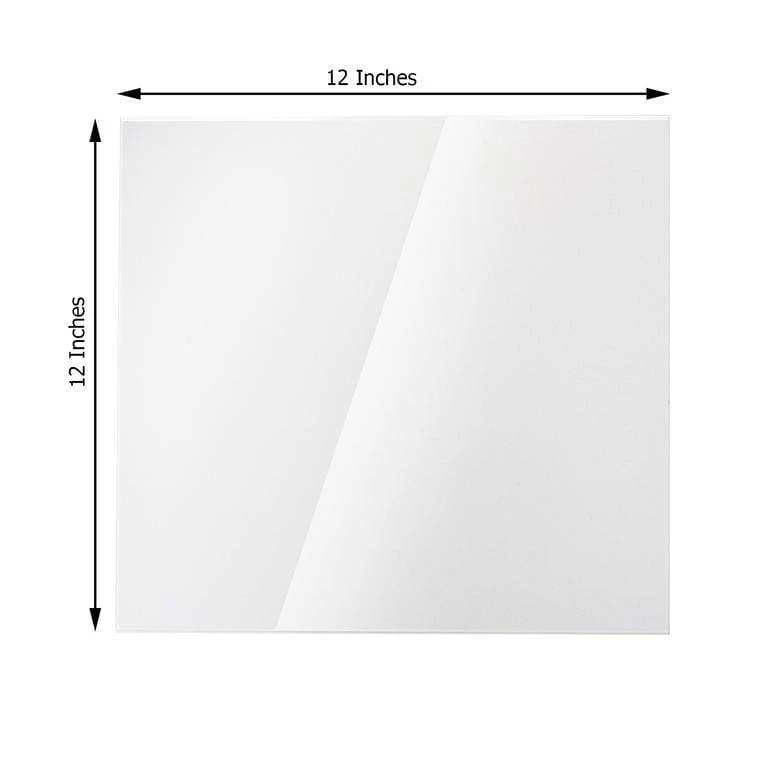 Plexiglass Sheets Square Acrylic Sign Boards 5 Plexiglass Sheets Square Acrylic Sign Boards - Image 3