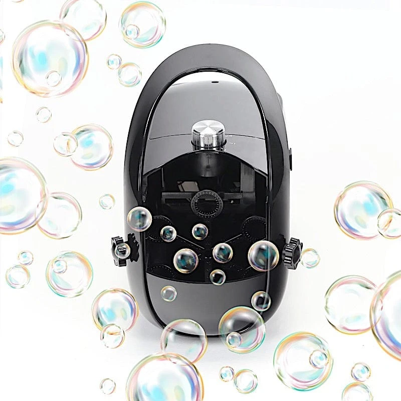 Portable Dual Speed Automatic Bubble Machine - Black 5 Portable Dual Speed Automatic Bubble Machine - Black - Image 3