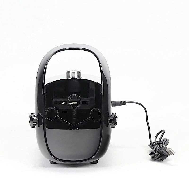 Portable Dual Speed Automatic Bubble Machine - Black 7 Portable Dual Speed Automatic Bubble Machine - Black - Image 5