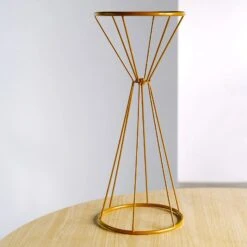 Reversible Geometric Metal Flower Stands Pedestals Centerpieces - Gold 30 Reversible Geometric Metal Flower Stands Pedestals Centerpieces - Gold -Optimal Home Decoration reversible geometric metal flower stands pedestals centerpieces gold 29553091608639