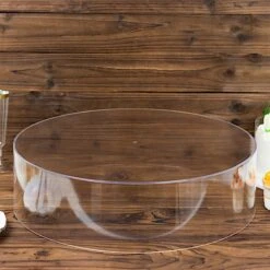 Round Acrylic Cake Stand Pedestal Riser With Hollow Bottom - Clear 41 Round Acrylic Cake Stand Pedestal Riser With Hollow Bottom - Clear -Optimal Home Decoration round acrylic cake stand pedestal riser with hollow bottom clear 30916339531839